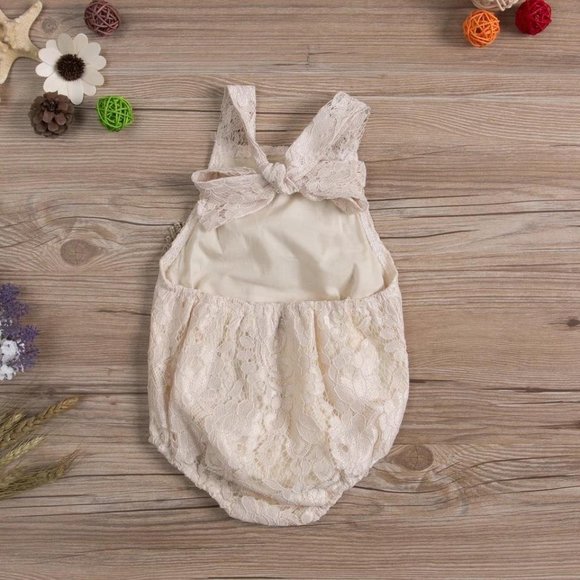 One Pieces Infant Baby Girl Lace Bodysuit Poshmark
